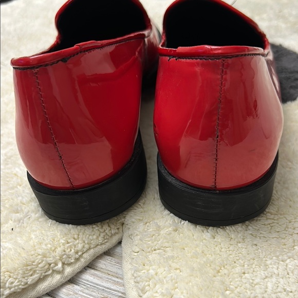 GEROTTI Red Italian Loafers, Tassels, Slip-ons, Size 9 (EU 40) - Picture 4 of 9